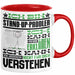 Stand-Up-Paddler Geschenk Tasse Lustige Geschenkdiee für einen Stand-Up-Paddler Geburtstag Ich Bin Stand-Up-Paddler Ich Kann Es Dir Erklären Aber Nicht Für Dich Verstehen Rot Trendation