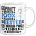 Outdoor-Yoga-Lehrer Geschenk Lustiger Spruch für Outdoor-Yoga-Lehrer Geschenkidee Bester Outdoor-Yoga-Lehrer Der Welt Weiß Trendation