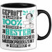 ElektronischerMusikproduzent Geschenk Lustiger Spruch für ElektronischerMusikproduzent Geschenkidee Bester ElektronischerMusikproduzent Der Welt Schwarz Trendation