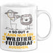 Wildtierfotograf Geschenk Tasse So Gut Kann Nur Ein Wildtierfotograf Aussehen Geschenkidee Kaffee-Becher Weiß Trendation