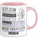 Musiktherapeutin Geschenk Becher Tasse Gott Schuf Alle Menschen Gleich Nur Die Besten Durfeten Musiktherapeutin Werden Geschenkidee Lustig Rosa Trendation