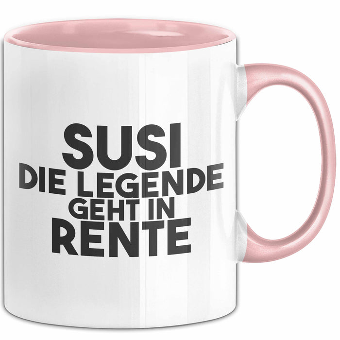 Susi Tasse Susi – Die Legende Geht In Rente Geschenk