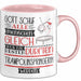 Trampolinspringerin Geschenk Becher Tasse Gott Schuf Alle Menschen Gleich Nur Die Besten Durfeten Trampolinspringerin Werden Geschenkidee Lustig Rosa Trendation