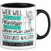 Tierkunst-Malerin Tasse Geschenk Spruch Wer Will Schon Prinzessin Sein Wenn Man Auch Tierkunst-Malerin Sein Kann Trendation
