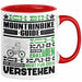 Mountainbike-Guide Geschenk Kaffee-Tasse Geschenkidee für Mountainbike-Guide Ich Bin Mountainbike-Guide Ich Kann Es Dir Erklären Jedoch Nicht Für Dich Verstehen Spruch Lustig Rot Trendation