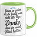 Büroarbeit Kollege Wertschätzung Tasse Geschenk Lustige Geschenkidee Spruch Einen Zu Guten Azubi Findet Man Nicht Alle Tage Grün Trendation