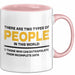 Computerprogrammierer Softwareingenieur Tasse Geschenk Lustige Geschenkidee Spruch Es Gibt Zwei Arten Von Menschen Auf Dieser Welt Rosa Trendation