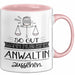 Anwältin Geschenk Tasse So Gut Kann Nur Eine Anwältin Aussehen Geschenkidee Geburtstag Weihnachten Lustig Rosa Trendation