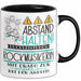 Rockmusikerin Tasse Geschenk Lustig Abstand Halten Hochleistungs-Rockmusikerin Mit Drang Zur Perfektion Bei Der Arbeit Trendation