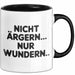 Sarkasmus Sarkastisch Tasse Geschenk Lustige Geschenkidee Spruch Nicht Ärgern Nur Wundern Schwarz Trendation