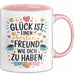 Beste Freundin Tasse Geschenkidee Eine Beste Freundin Rosa Trendation
