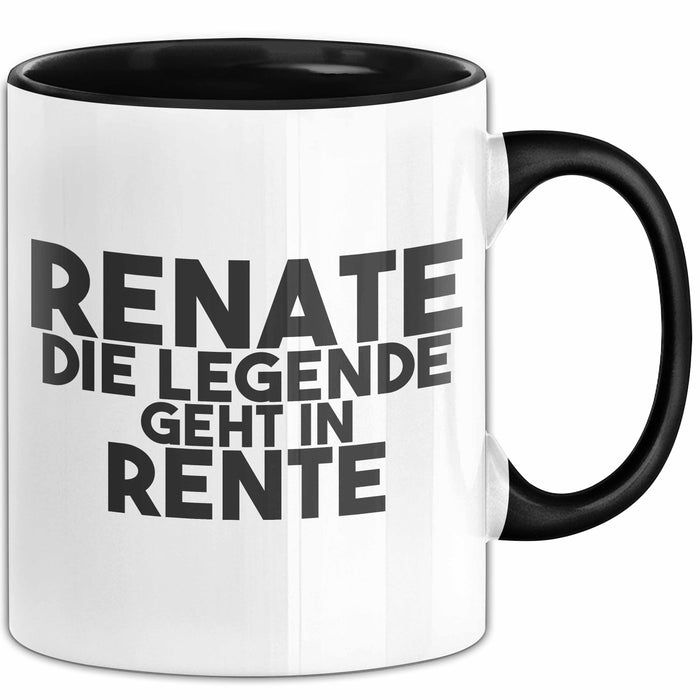 Renate Tasse Renate – Die Legende Geht In Rente Geschenk