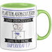Plattenladenbesitzerin Und Prinzessin Tasse Geschenk Für Eine Plattenladenbesitzerin Geburtstag Was Ist Deine Superkraft Grün Trendation