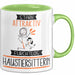 Haustiersitterin Tasse Geschenk Becher Stark Attraktiv Furchtlos Haustiersitterin Lustige Geschenkidee Grün Trendation
