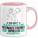 Ultimate-Frisbee-Spieler Geschenk Tasse So Gut Kann Nur Ein Ultimate-Frisbee-Spieler Aussehen Geschenkidee Kaffee-Becher Rosa Trendation
