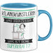Klangkünstlerin Und Prinzessin Tasse Geschenk Für Eine Klangkünstlerin Geburtstag Was Ist Deine Superkraft Blau Trendation