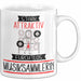 Musiksammlerin Tasse Geschenk Becher Stark Attraktiv Furchtlos Musiksammlerin Lustige Geschenkidee Weiß Trendation