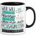 Posaunistin Tasse Geschenk Spruch Wer Will Schon Prinzessin Sein Wenn Man Auch Posaunistin Sein Kann Trendation