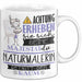 Naturmalerin Tasse Geschenk Lustiger Spruch Bitte Erheben Sie Sich Seine Majestät Die Naturmalerin Betritt Den Raum Weiß Trendation