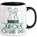Geschenk für Judoka Tasse Lustige Geschenkidee Geburtstag Ich Bin Judoka Ich Darf Das Trendation