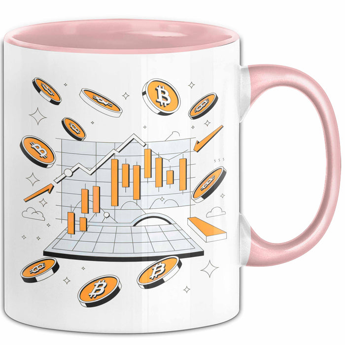 Krypto Trader Tasse Geschenk Lustige Geschenkidee Spruch Für Coin Beobachter Rosa Trendation