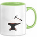Schmied Tasse Geschenk Lustige Geschenkidee Spruch Für Metall Arbeiter Grün Trendation