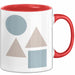 Minimalist Tasse Geschenk Lustige Geschenkidee Spruch Für Einfaches Leben Fans Rot Trendation