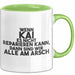 Kai Tasse Wenn Kai Es Nicht Reparieren Kann, Dann Sind Wir Alle Am Arsch Grün Trendation