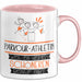 Parkour-Athletin Weil Es Keinen Schöneren Beruf Gibt Tasse Geschenk für Eine Parkour-Athletin Lustig Rosa Trendation