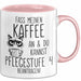 Humor Tasse Pflege Krankenschwester Büro Fass Meinen Kaffee An Und Du Kannst Pflegestufe 4 Beantragen Lustiger Kaffee-Becher Rosa Trendation