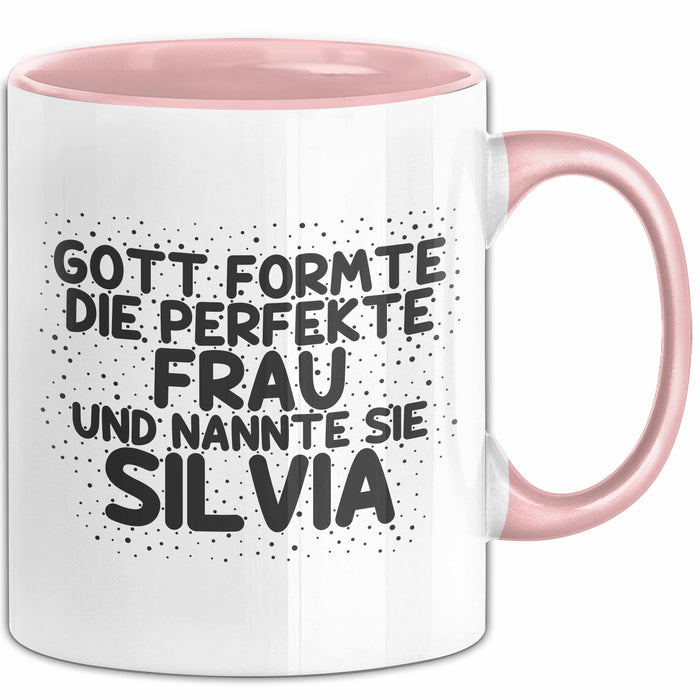 Silvia Tasse Gott Formte Die Perfekte Frau Und Nannte Sie Silvia Geschenk