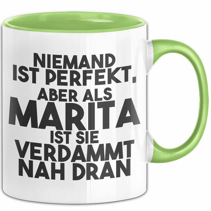 Marita Tasse Niemand Ist Perfekt, Aber Als Marita Ist Sie Verdammt Nah Dran