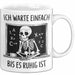 Grundschullehrer Tasse Geschenk Warte Bis Es Ruhig Ist Weiß Trendation