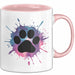 Hund Tierliebhaber Tasse Geschenk Lustige Geschenkidee Spruch Rosa Trendation