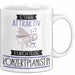 Konzertpianistin Tasse Geschenk Becher Stark Attraktiv Furchtlos Konzertpianistin Lustige Geschenkidee Weiß Trendation