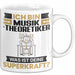 Musiktheoretiker Tasse Geschenk für Musiktheoretiker Geburtstag Lustiger Spruch Kaffee-Becher Was Ist Deine Superkraft Weiß Trendation