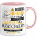 Musikschülerin Tasse Geschenk Lustiger Spruch Bitte Erheben Sie Sich Seine Majestät Die Musikschülerin Betritt Den Raum Rosa Trendation