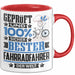 Fahrradfahrer Geschenk Lustiger Spruch für Fahrradfahrer Geschenkidee Bester Fahrradfahrer Der Welt Rot Trendation