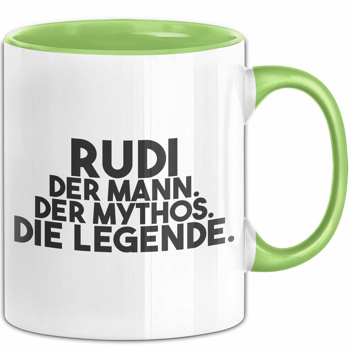 Rudi Tasse Rudi – Der Mann. Der Mythos. Die Legende. Geschenk