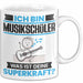 Musikschüler Tasse Geschenk für Musikschüler Geburtstag Lustiger Spruch Kaffee-Becher Was Ist Deine Superkraft Weiß Trendation