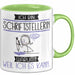 Schriftstellerin Tasse Geschenk Ich Bin Schriftstellerin Warum Weil Ich Es Kann Geschenkidee Geburtstag Grün Trendation