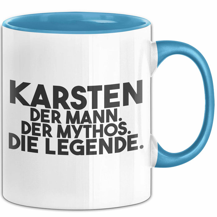 Karsten Tasse Karsten – Der Mann. Der Mythos. Die Legende. Geschenk