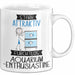 Aquarium-Enthusiastin Tasse Geschenk Becher Stark Attraktiv Furchtlos Aquarium-Enthusiastin Lustige Geschenkidee Weiß Trendation