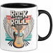 Gitarre Musikliebhaber Musiker Gitarrist Tasse Geschenk Lustige Geschenkidee Spruch Rock’n’Roll Schwarz Trendation