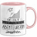 Abenteurerin Geschenk Tasse So Gut Kann Nur Eine Abenteurerin Aussehen Geschenkidee Geburtstag Weihnachten Lustig Rosa Trendation