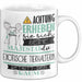 Exotische Tierhalterin Tasse Geschenk Lustiger Spruch Bitte Erheben Sie Sich Seine Majestät Die Exotische Tierhalterin Betritt Den Raum Weiß Trendation