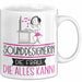 Sounddesignerin Geschenk Tasse Becher Die Frau Die Allen Kann Geschenkidee für eine Sounddesignerin Lustig Weiß Trendation