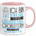 Chorleiterin Tasse Geschenk Ich Bin Diese Eine Legendäre Chorleiterin Von Der Alle Reden Geschenkidee Geburtstag Weihnachten Rosa Trendation