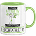 Leichtathletin Tasse Geschenk Becher Stark Attraktiv Furchtlos Leichtathletin Lustige Geschenkidee Grün Trendation