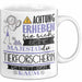 Tierforscherin Tasse Geschenk Lustiger Spruch Bitte Erheben Sie Sich Seine Majestät Die Tierforscherin Betritt Den Raum Weiß Trendation